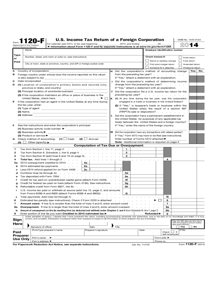 Form 1120 Schedule J Instructions