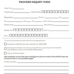 FREE 50 Inquiry Forms In PDF MS Word doc