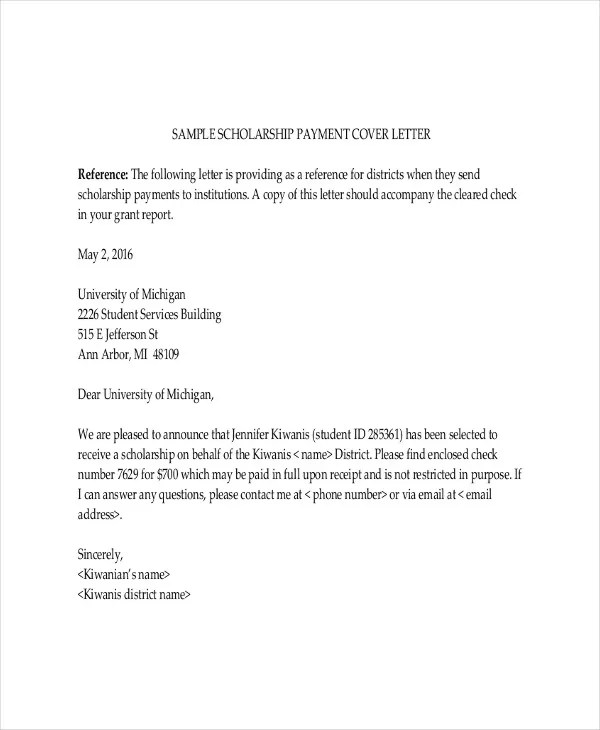 How To Write A Letter Asking For Scholarship Allsop Author