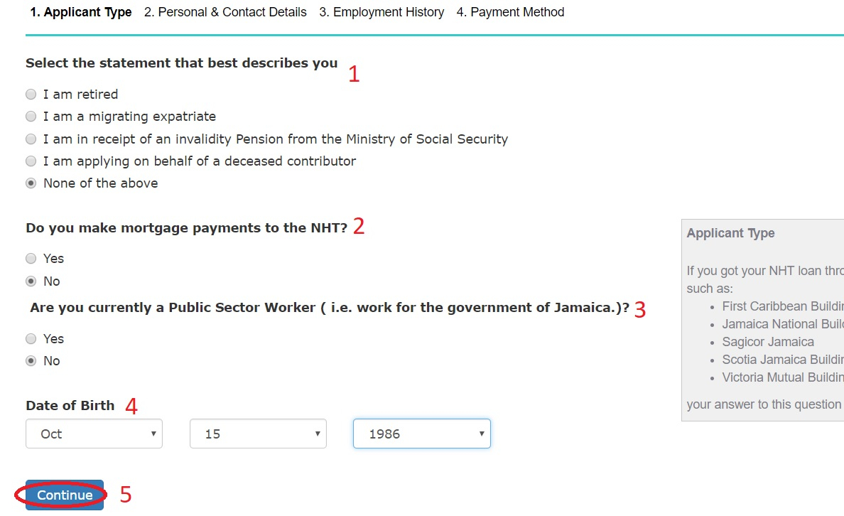 Nht gov jm Apply For Contributions Refund Jamaica National Housing