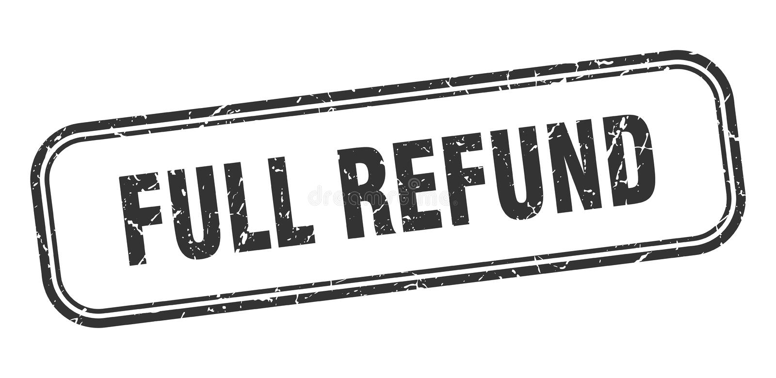 Vat Refund Grunge Rubber Stamp Stock Vector Illustration Of Revenue